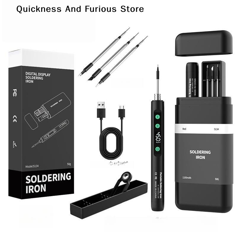 Electronics Repair Kit With Soldering Iron - 【TO】Saldatore wireless con controllo intelligente della