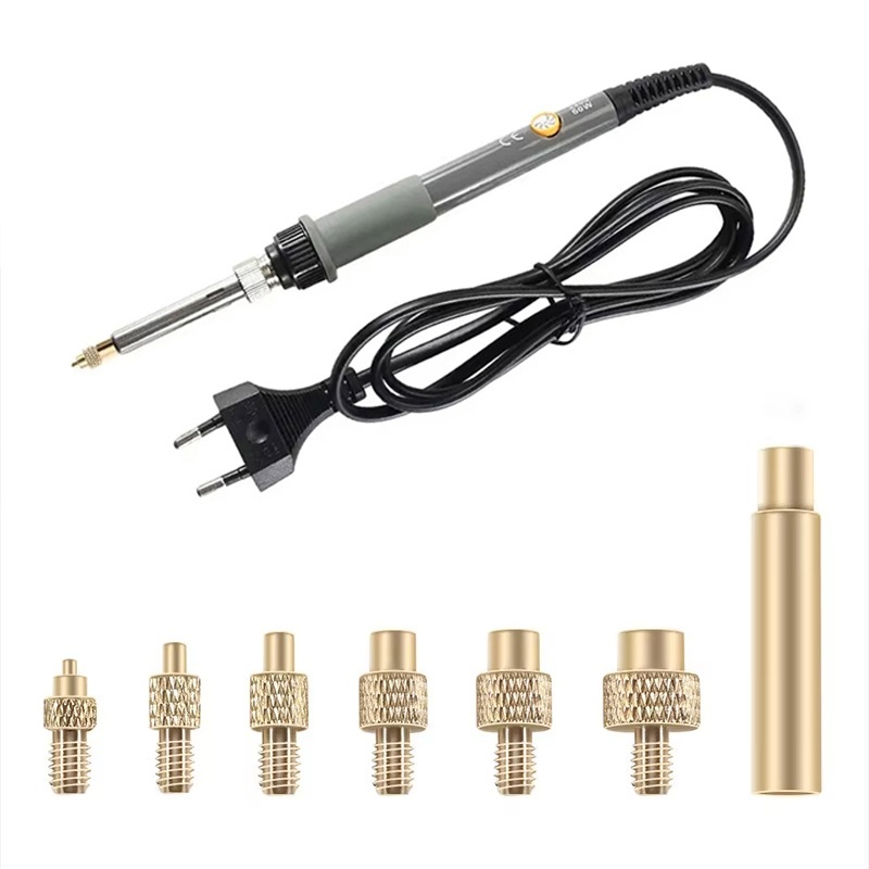 Electronics Repair Kit With Soldering Iron - Kit di inserti filettati a caldo