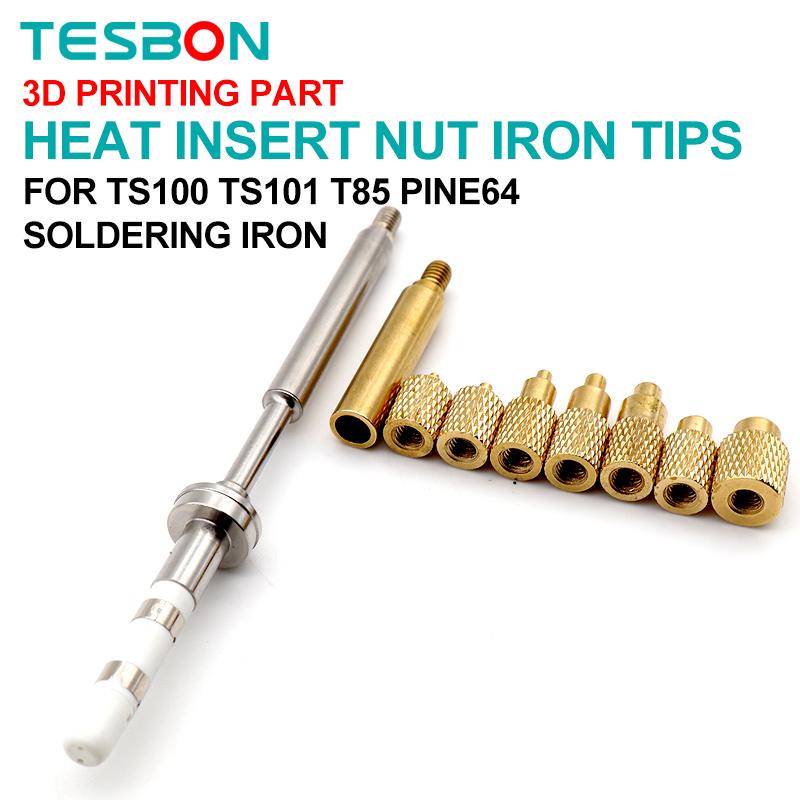 Electronics Repair Kit With Soldering Iron - PIne64 TS100 Saldatura Inserto Termico Dado