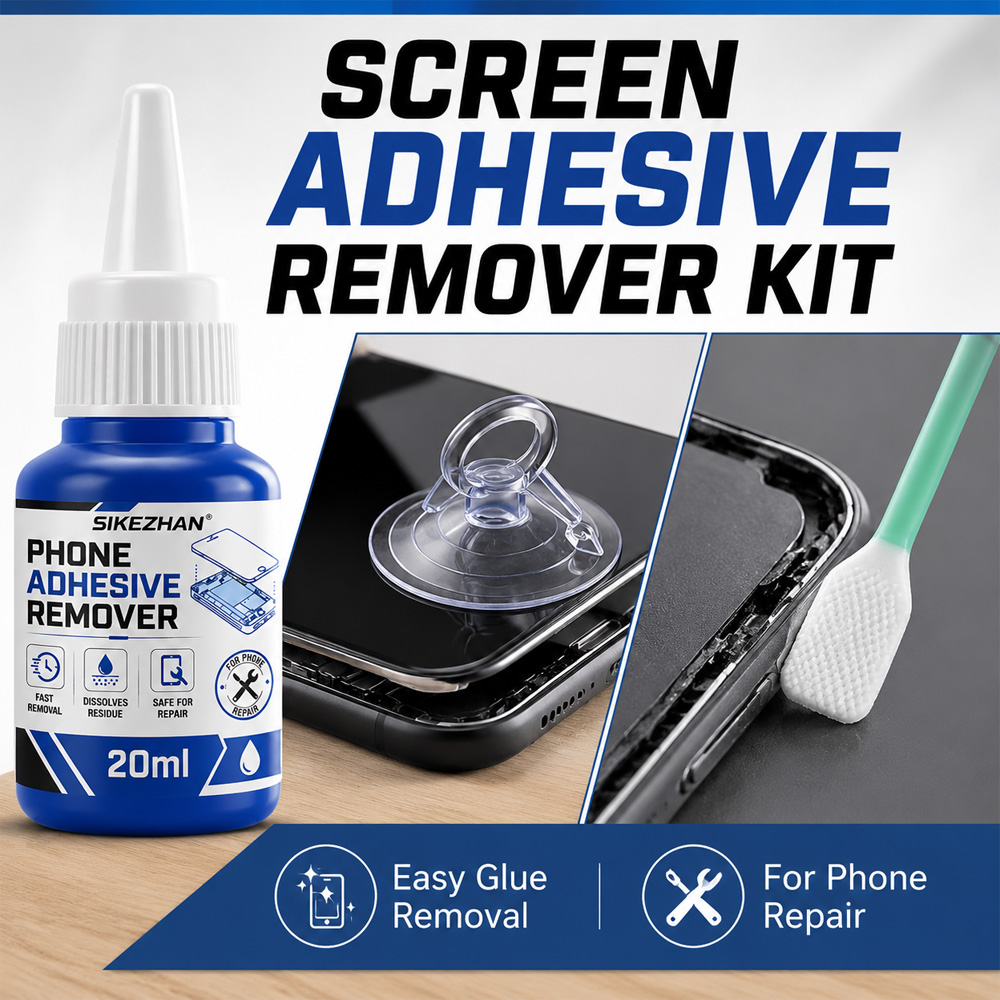 Electronics Repair Company - Kit Professionale per Rimozione Adesivi Schermi