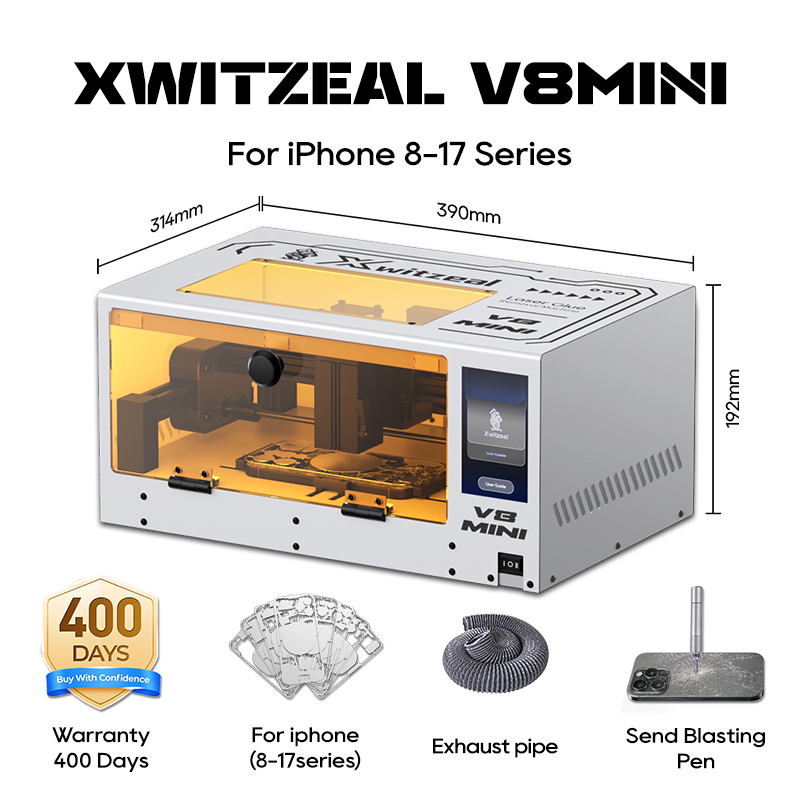 Electronics Repair Company - Xwitzeal ® Macchina Laser V8 MINI