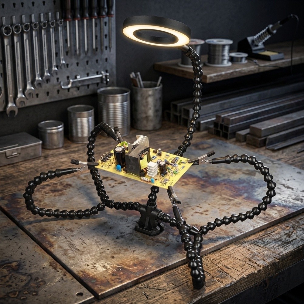 Electronics Repair Degree - Mani Ausiliarie Flessibili per Saldatura con