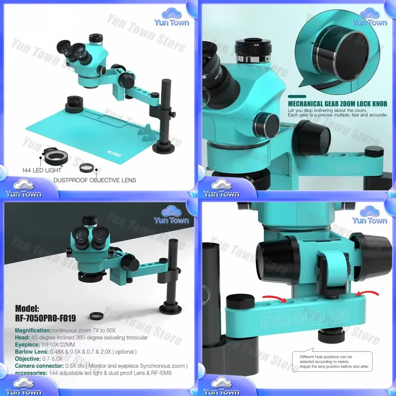 Microscopio Digitale Trinocula - Electronics Repair Degree recensione e prezzo