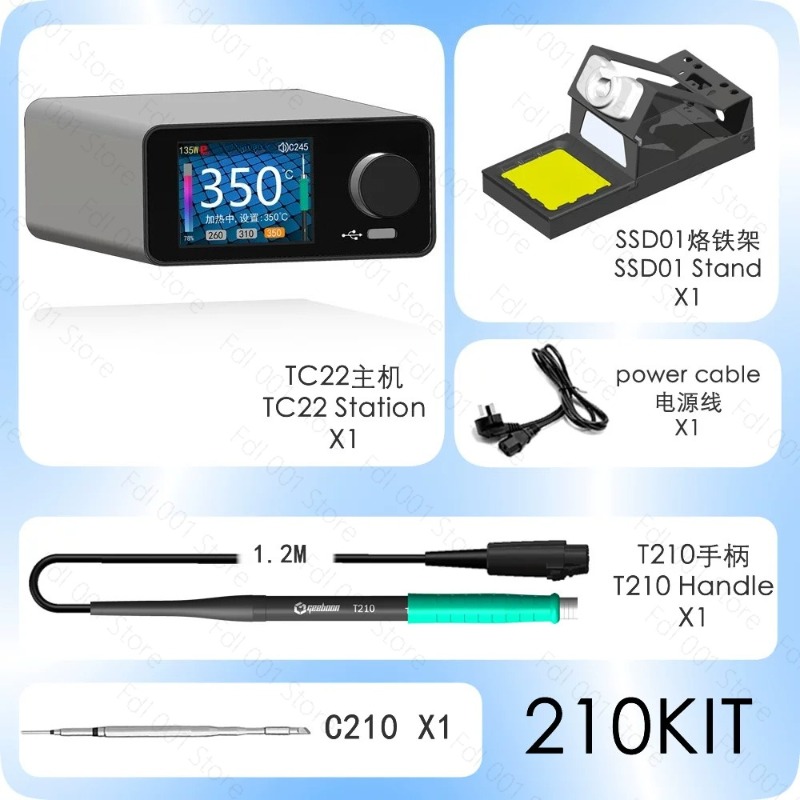 Kit stazione di saldatura da 2 - Electronics Repair Kit With Soldering Iron recensione e prezzo