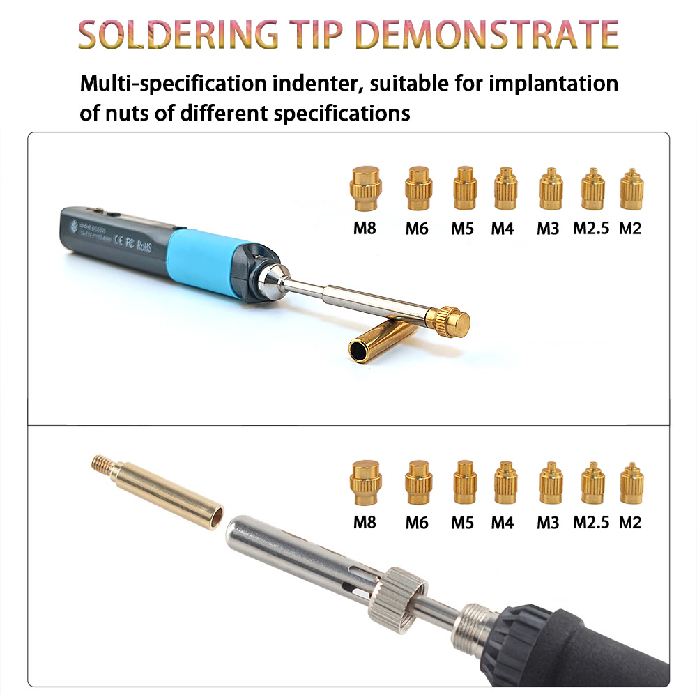 Kit d'Inserti Termici TS/T65 c - Electronics Repair Kit With Soldering Iron recensione e prezzo
